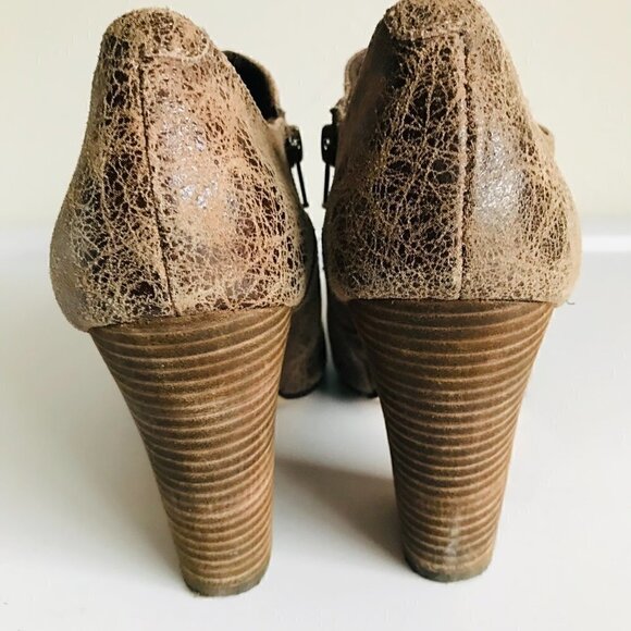 Seychelles Our Heroine Distressed Leather Ankle Bootie in Clay Size 9 - Picture 6 of 6